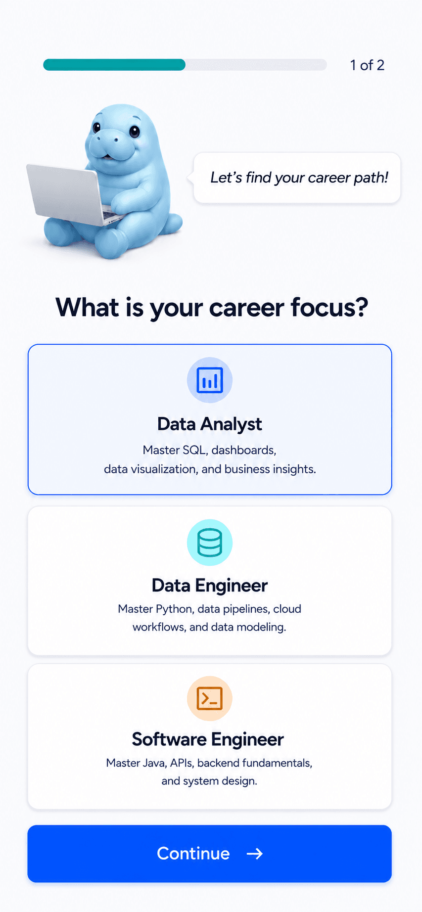 Choose your career path